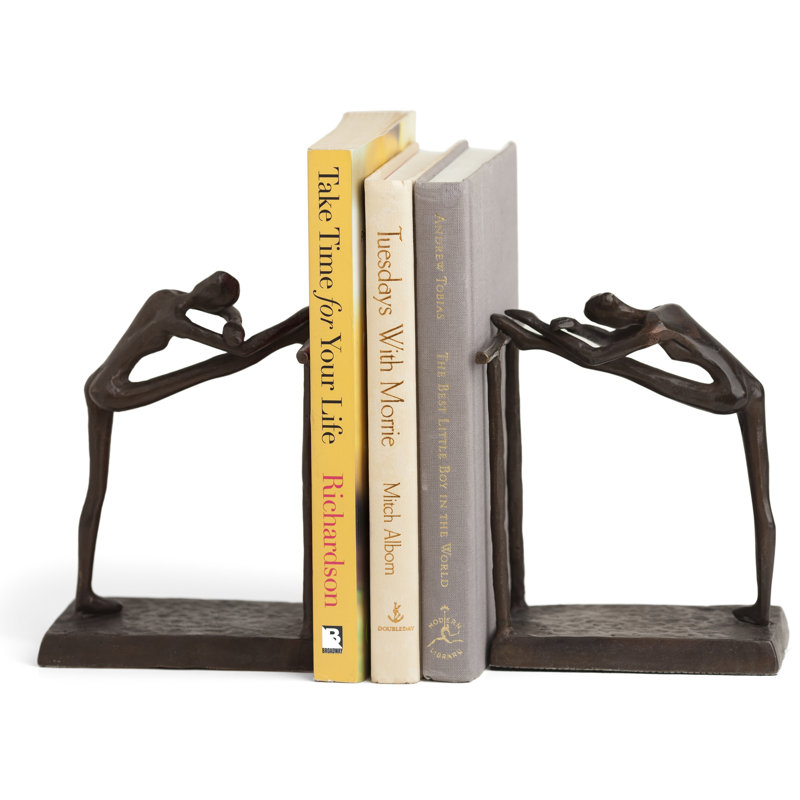 Red Barrel Studio® Dorine Contemporary Stretch Metal Bookend & Reviews